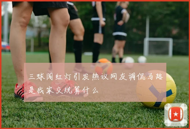 三球闯红灯引发热议网友调侃马路是我家交规算什么